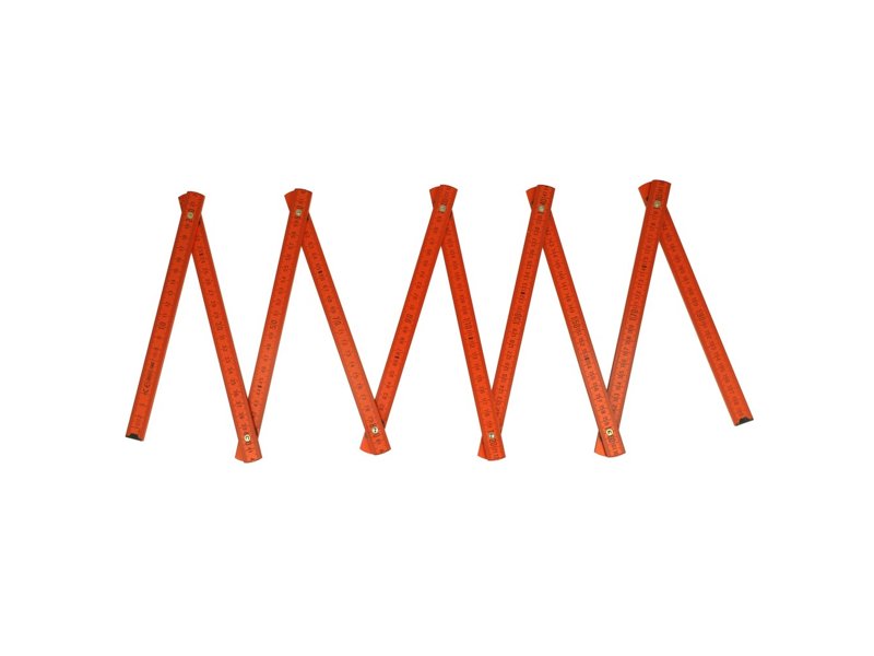 Duimstok hout 2m premium geschilderd