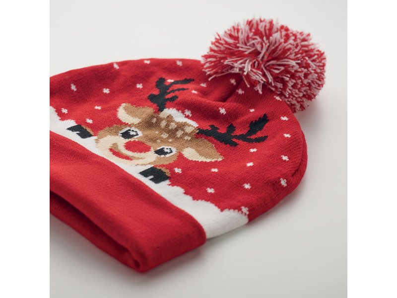 Gebreide kerstmuts Shimas