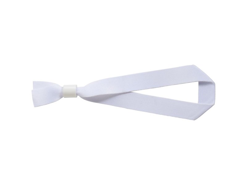 El polsband RPET 2 zijden sublimatie met kunststof sluiting