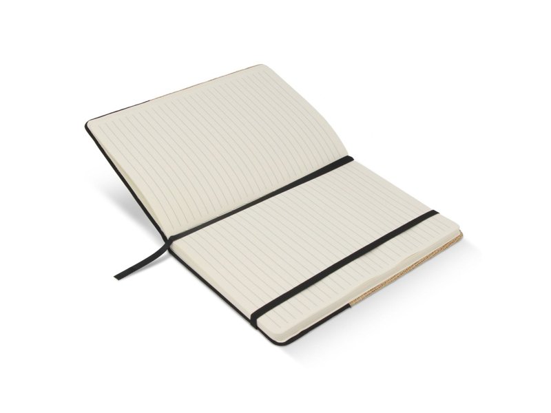 Notitieboek jute R-PET Notitieboek jute R-PET