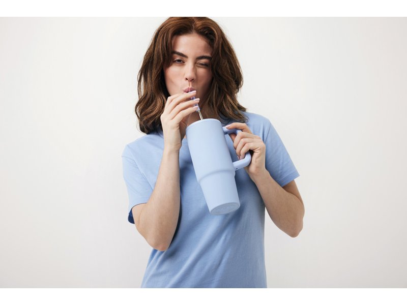 Luxe drinkbeker embrace rvs 900ml Luxe drinkbeker embrace rvs 900ml