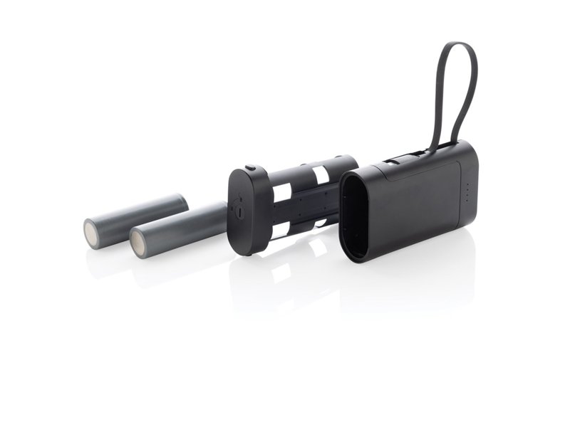 CycleCell 10.000 mAh powerbank met verwijderbare batterij