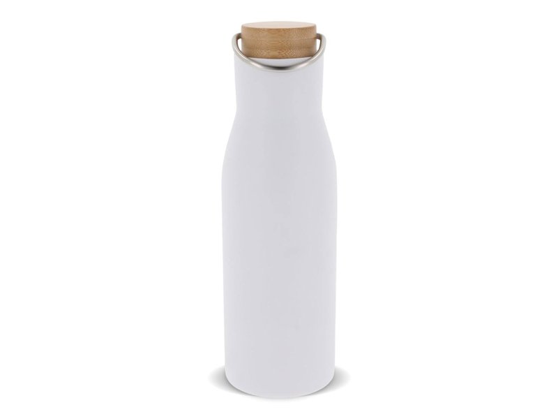 Thermo fles met bamboe deksel 500ml