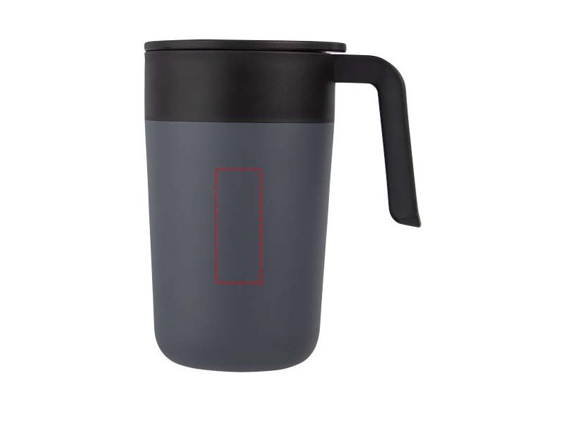 Nordia 400 ml dubbelwandige gerecyclede mok Nordia 400 ml dubbelwandige gerecyclede mok