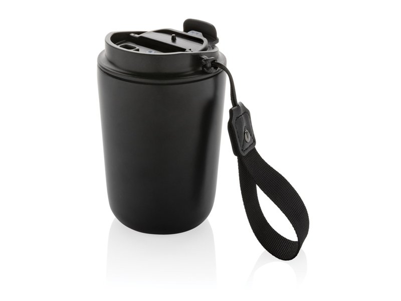 Cuppa gerecycled rvs vacuümbeker met koord