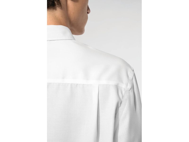 Kariban Heren non-iron overhemd lange mouwen