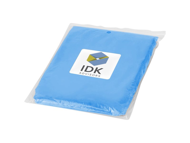Ziva wegwerp regenponcho