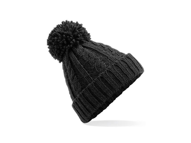 Beechfield - Cable Knit Melange Beanie