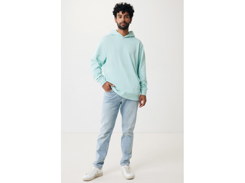 Iqoniq Yengo recycled katoen hoodie met steekzakken Iqoniq Yengo recycled katoen hoodie met steekzakken