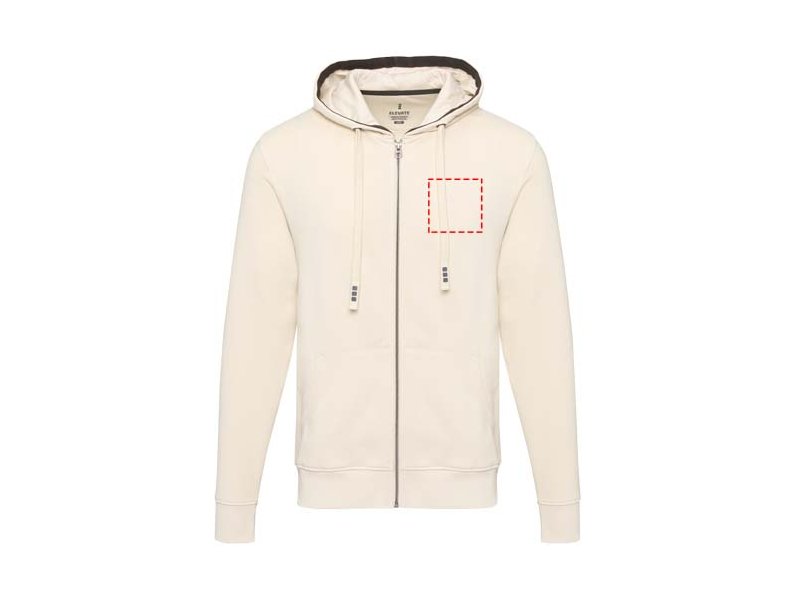 Arora heren hoodie met ritssluiting