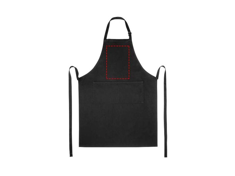 Andrea schort van 240 g/m² met verstelbare nekband - Totziens Promotions Andrea schort van 240 g/m² met verstelbare nekband - Totziens Promotions