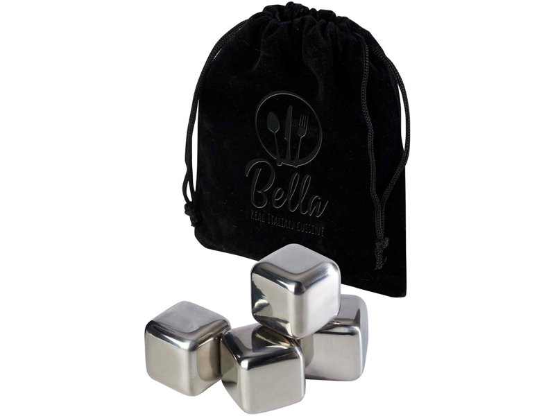 Froz roestvrijstalen ijsblokjesset