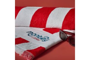 Mooie handdoeken met logo