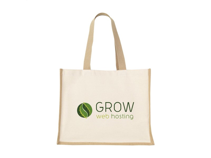 Jute Canvas Shopper (320 g/m²) tas