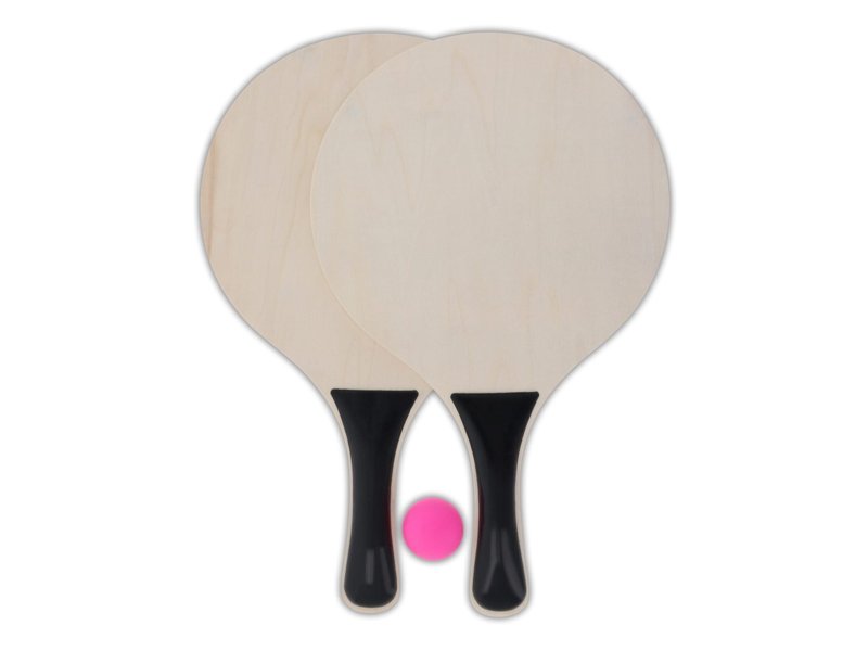 MDF strand tennis set met gezelsschapsspellen MDF strand tennis set met gezelsschapsspellen