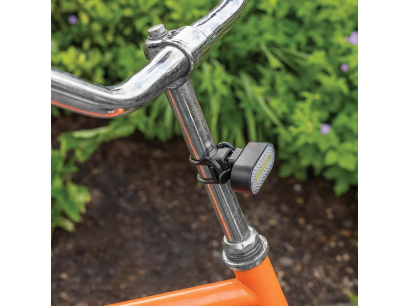 Lumino RCS rplastic USB-oplaadbare fietslamp set