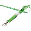 Balta gerecyclede PET lanyard met veiligheidsgesp