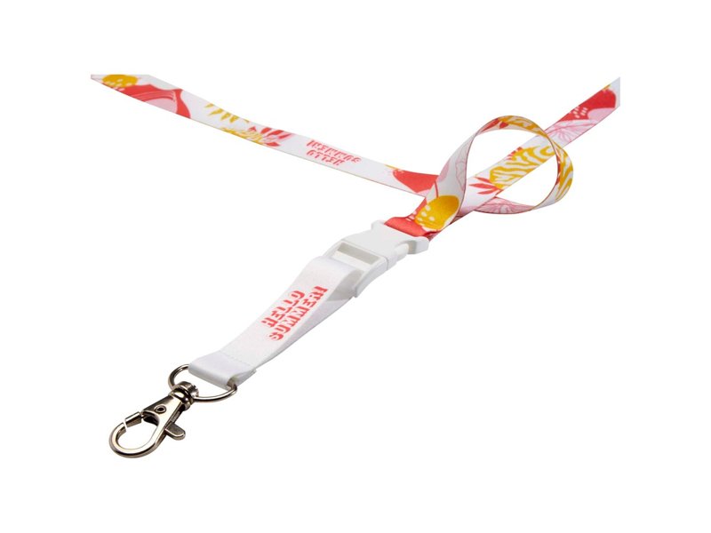 Balta lanyard in kleur (dubbelzijdig) Balta lanyard in kleur (dubbelzijdig)