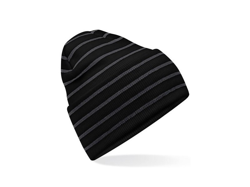 Beechfield - Original Deep Cuffed Striped Beanie