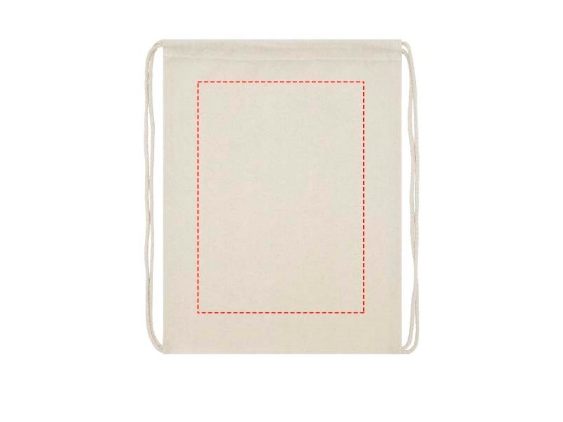 Oregon 140 g/m² katoenen rugzak met trekkoordsluiting 5L