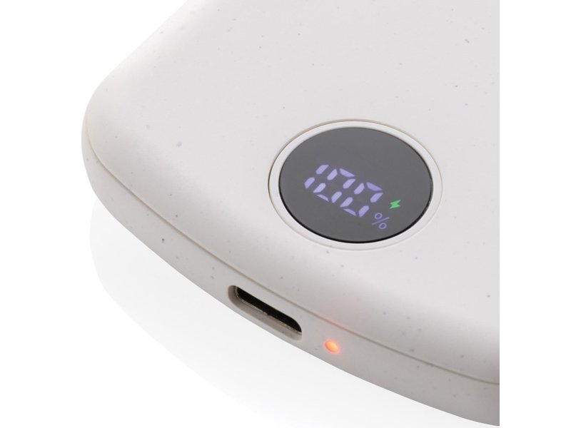 MagBoost gerecycled plastic 5000 mah magnetische powerbank