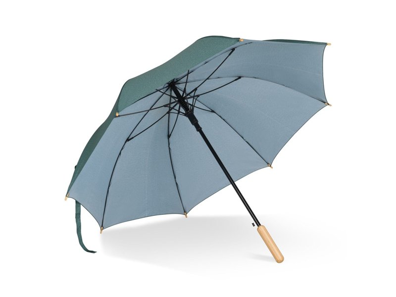 Stok paraplu 25” R-PET recht handvat auto open Stok paraplu 25” R-PET recht handvat auto open