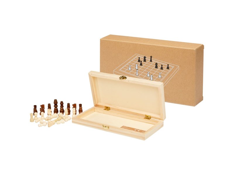 King houten schaakspel