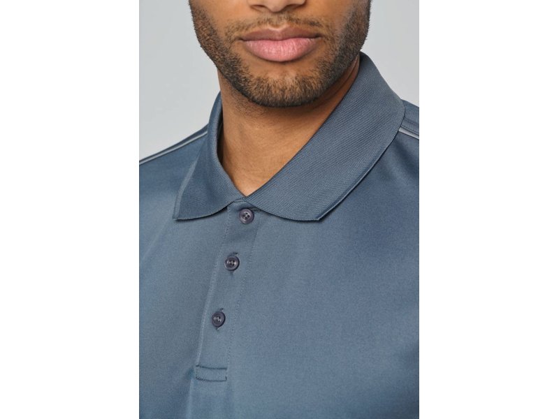 Herensportpolo van PROACT® - Tot ziens Promotions. Herensportpolo van PROACT® - Tot ziens Promotions.