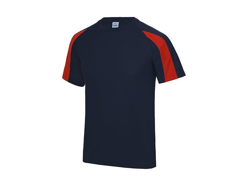 Sport t-shirt AWDis Contrast Cool » vanaf € 6,96 | Promotiemateriaal