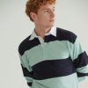 Stripe long sleeve rugby shirt Stripe long sleeve rugby shirt
