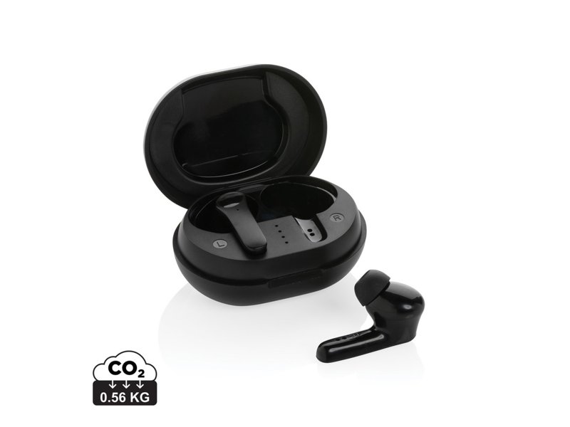 RCS standaard recycled plastic TWS oordopjes RCS standaard recycled plastic TWS oordopjes