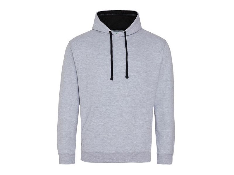 Hooded sweater met kleurige accenten, goedkoop bedrukken van sweaters Hooded sweater met kleurige accenten, goedkoop bedrukken van sweaters