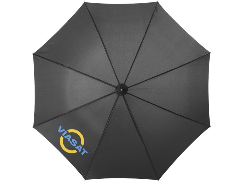 Lisa 23'' automatische paraplu met houten handvat