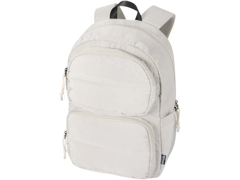 Puffer 15,6" gerecycleerde laptoptas 18L