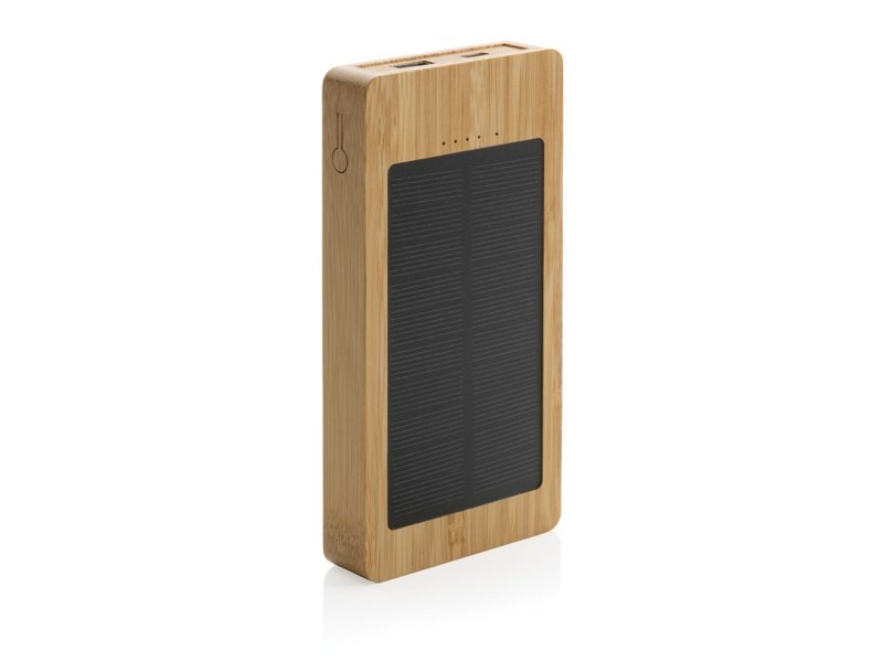 Sunwick 10.000 mAh bamboe solar powerbank