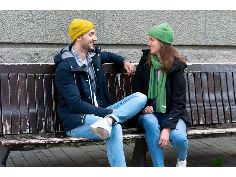 Grof gebreide Fisher hat Grof gebreide Fisher hat