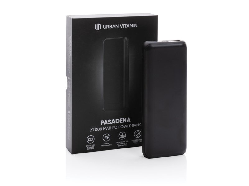 Urban Vitamin Pasadena 20.000 mAh 18W PD powerbank