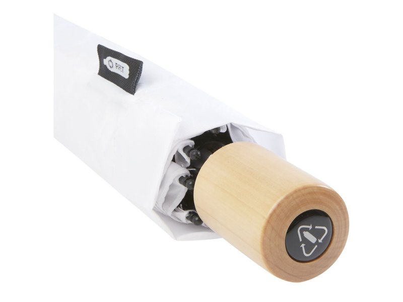 Birgit 21'' opvouwbare windproof gerecyclede PET-paraplu