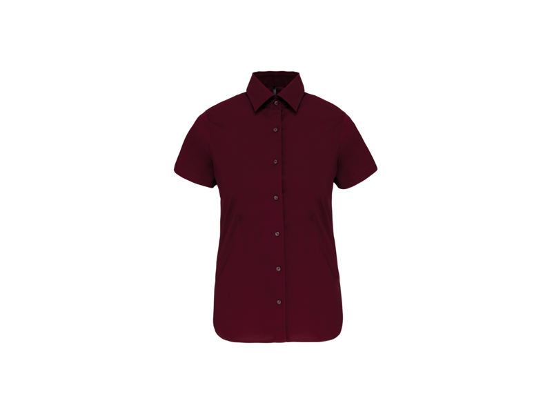 Kariban Dames stretch blouse korte mouwen Kariban Dames stretch blouse korte mouwen