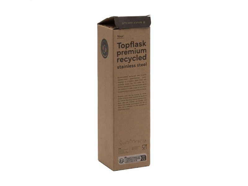 Topflask  Recycled Steel drinkfles Topflask  Recycled Steel drinkfles