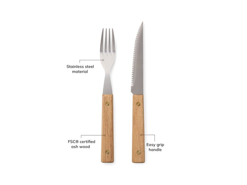 VINGA Paso 8-delige bbq bestekset VINGA Paso 8-delige bbq bestekset