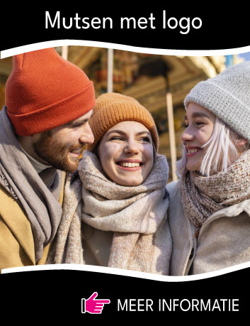 Wintermutsen borduren met logo