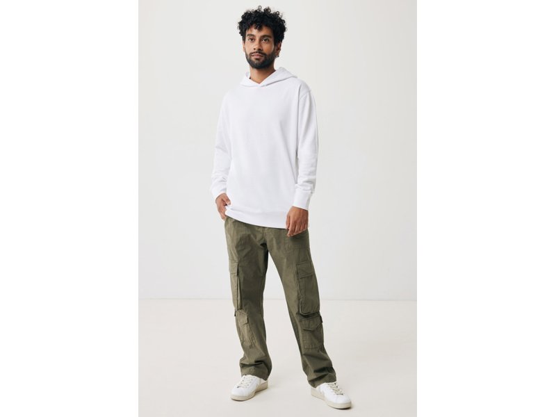 Iqoniq Yengo recycled katoen hoodie met steekzakken Iqoniq Yengo recycled katoen hoodie met steekzakken