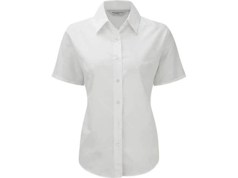 Ladies Oxford shirt SS | Overhemd laten bedrukken | Vanaf € 12,26 p.s