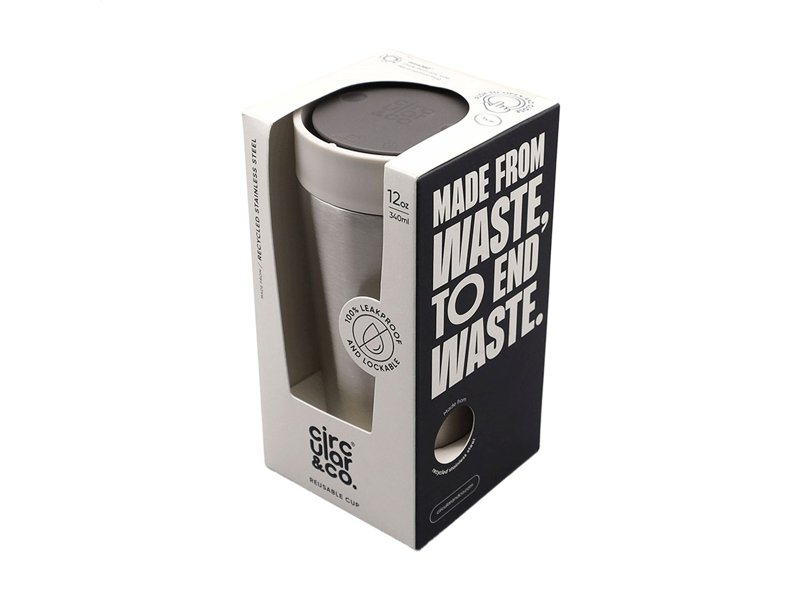 Circular&Co Recycled Stainless Steel Coffee Cup 340 ml Circular&Co Recycled Stainless Steel Coffee Cup 340 ml