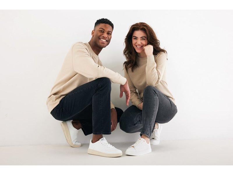 Iqoniq Etosha lichtgewicht gerecycled katoen sweater Iqoniq Etosha lichtgewicht gerecycled katoen sweater