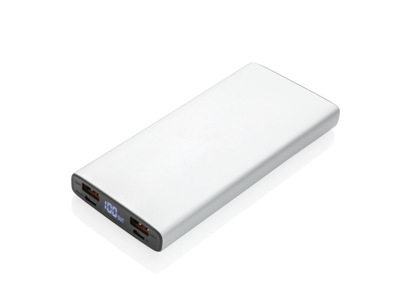 Aluminium 18W 10.000 mAh PD Powerbank