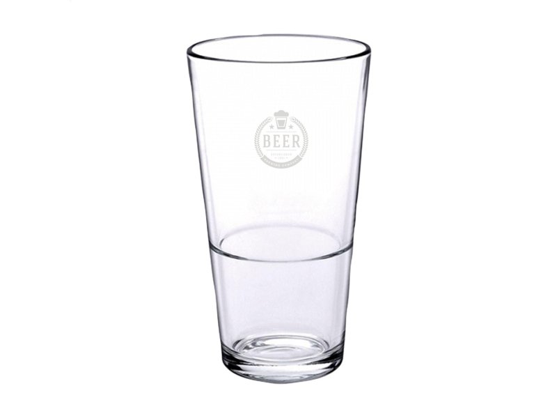 Bierglas Vaasje Stapelbaar 340 ml