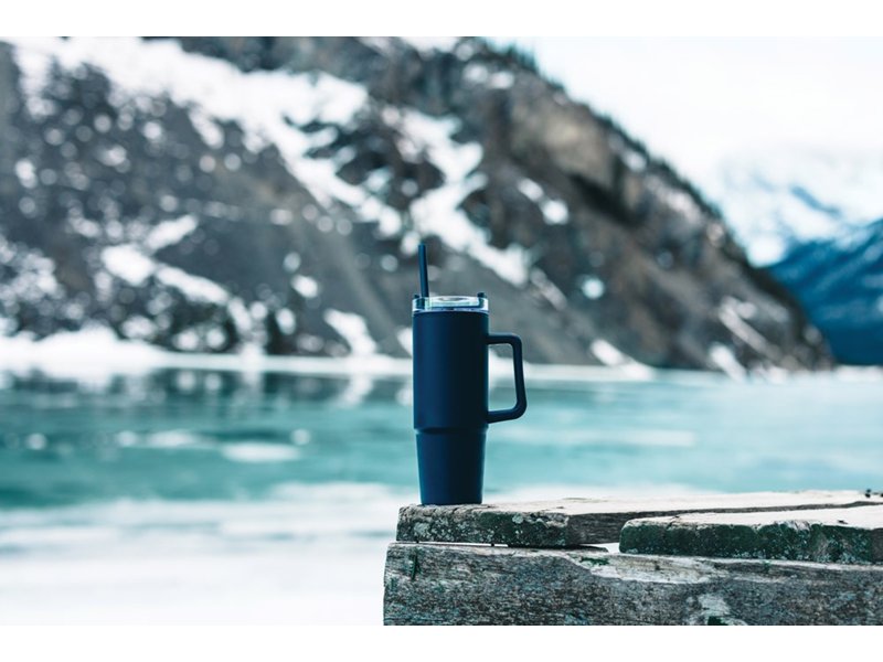 Tana Gerecyclede Plastic Tumbler met Handvat 900 ml - Duurzame Drinkfles | Totziens Promotions Tana Gerecyclede Plastic Tumbler met Handvat 900 ml - Duurzame Drinkfles | Totziens Promotions