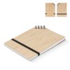 Notitieboek bamboe hoekgebonden A6 Notitieboek bamboe hoekgebonden A6